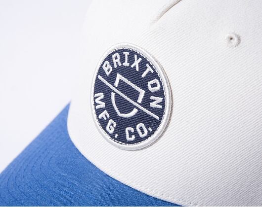 Kappe Brixton Crest C MP Snapback Whitecap Pacific Blue