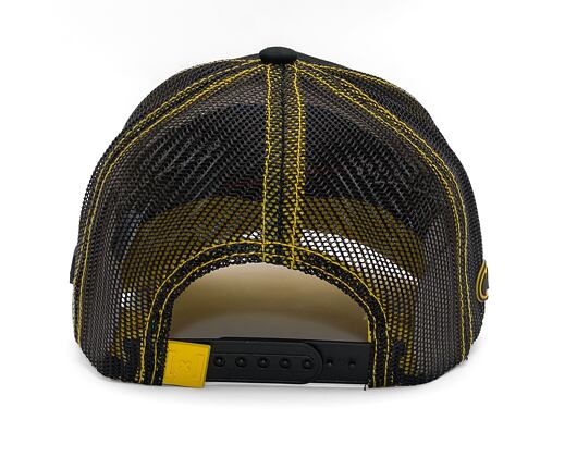 Kappe Capslab Batman - Batman Schwarz/Gelb Trucker Schwarz / Gelb