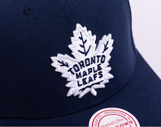 Kappe Mitchell & Ness NHL Team Ground 2.0 Pro Snapback Toronto Maple Leafs Blau