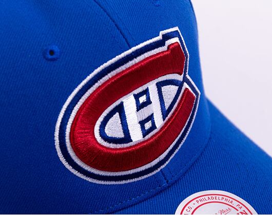 Kappi Mitchell & Ness NHL Team Ground 2.0 Pro Snapback Montreal Canadiens Blau