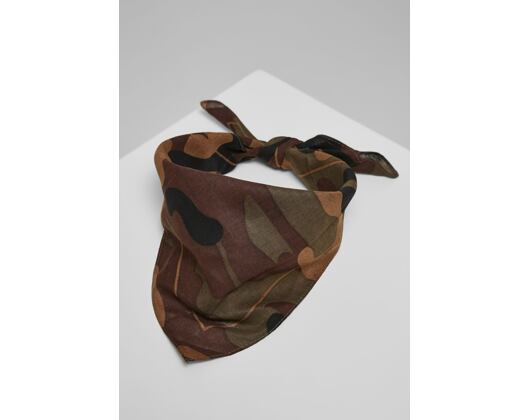 Tuch Urban Classics Bandana Woodland Camo