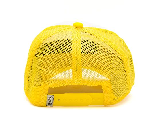 Kappe Von Dutch Trucker Tampa Foam White/Yellow