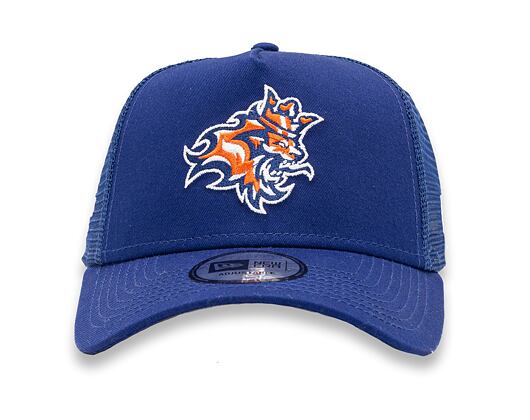 Kappe NEW ERA Core 9FORTY A-Frame Trucker Prague Lions Dark Royal