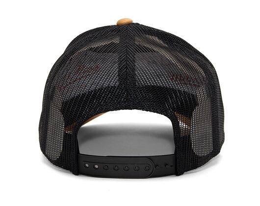 Kappe State of WOW UPFRONT Reed Trucker Cap Camel/Black