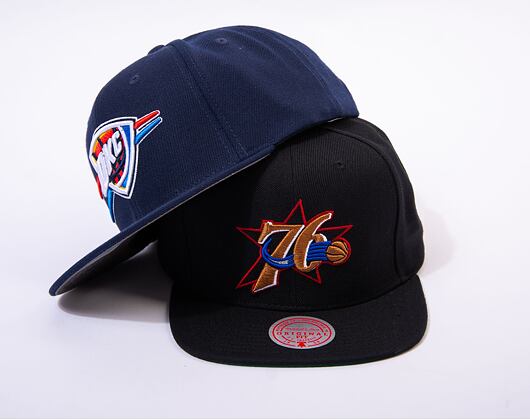 Schirmmütze Mitchell & Ness - Team Ground 2.0 Snapback - Oklahoma City Thunder - Blau
