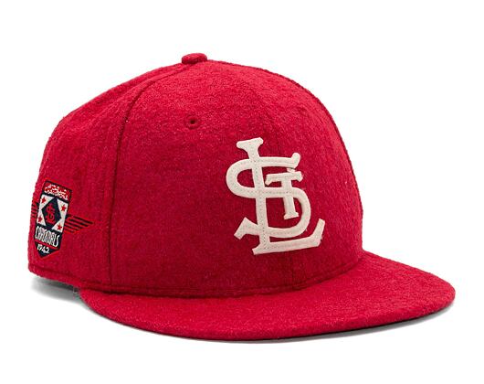 Kappe New Era 59FIFTY MLB Retro Wooly Cooperstown St. Louis Cardinals Scarlet