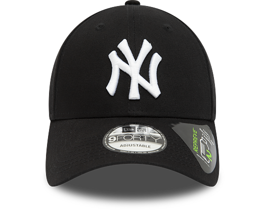 Kappe New Era 9FORTY MLB Repreve League Essential - NY Yankees - Black / White