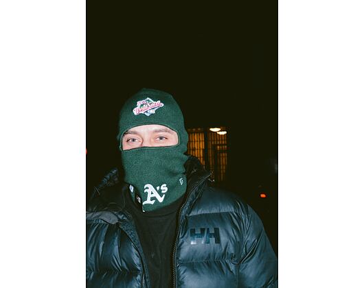 Sturmhaube New Era - World Series Patch Balaclava - Oakland Athletics - Team Color