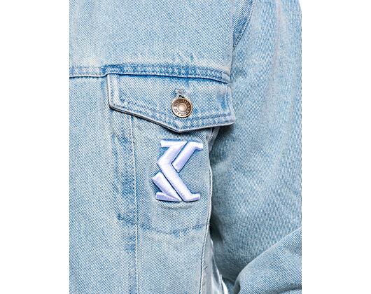 Jacke Karl Kani OG Denim Trucker Jacket hell dirty blue
