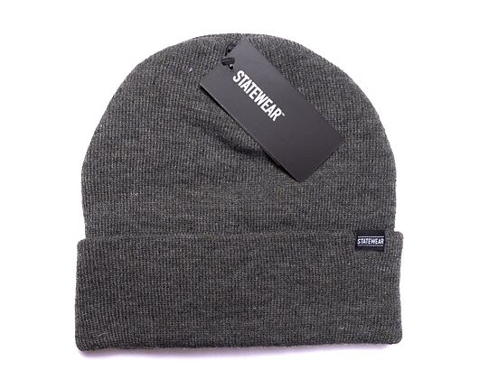 Mütze Statewear - Clint Beanie Dark Grey Melange