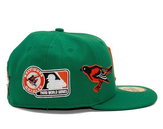Kappe New Era 59FIFTY MLB Coops All Over Print Baltimore Orioles Cooperstown Team Color
