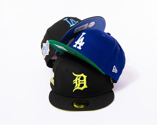 Kappe New Era 59FIFTY MLB Team Color - LA Dodgers - Cooperstown Royal Blue / White / Kelly