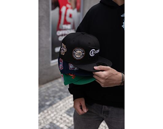 Kappe New Era 59FIFTY MLB Coops All Over Print Chicago Cubs Cooperstown Team Color