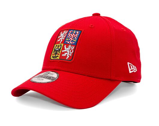 Kinder Kappe New Era 9FORTY Kids National Team - Czech Republic Scarlet