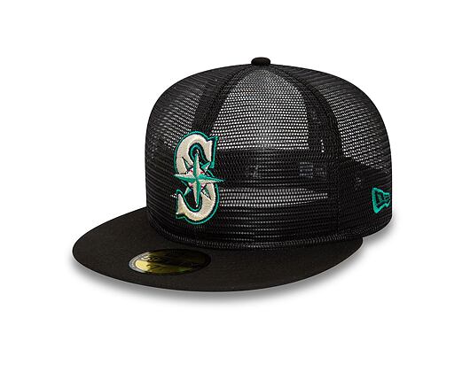 Kappe New Era 59FIFTY MLB Mesh Patch Seattle Mariners Black