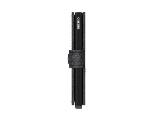 Geldbörse Secrid Miniwallet Hexagon Black