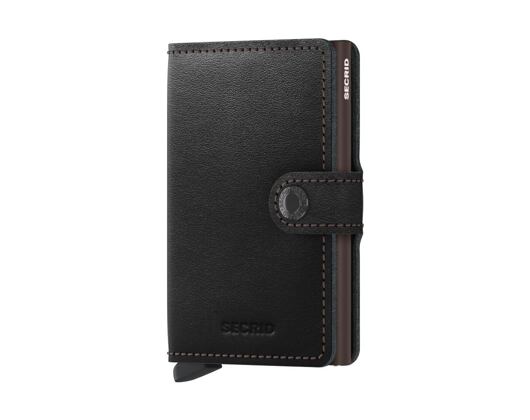 Geldbörse Secrid Miniwallet Original Black & Brown