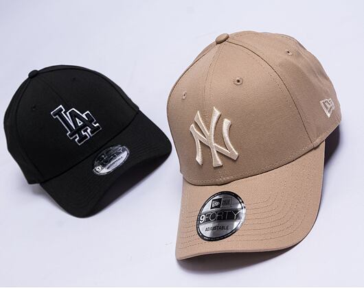 Kappe New Era - MLB Essential 9FORTY - NY Yankees - Camel / Stone