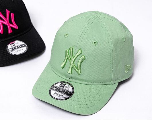 Kinder Kappe New Era 9FORTY Kids MLB League Essential - NY Yankees - Green Fig