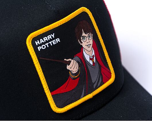 Kappe Capslab Harry Potter Trucker - Harry - Black / Red