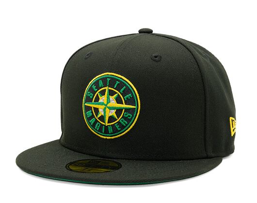 Kappe New Era 59FIFTY MLB Coop Alternate Seattle Mariners - Black