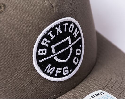 Kappe Brixton Crest C MP Snapback - Cinder Grey