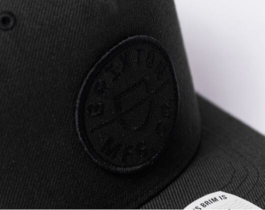 Kappe Brixton Crest C MP Snapback - Pigment Black