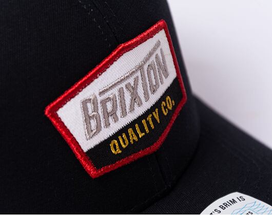 Kappe Brixton Regal Netplus MP Trucker Hat - Black/Black
