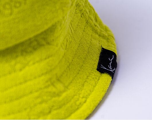 Hut Karl Kani Signature Frottee Bucket Hat green