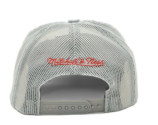 Kappe Mitchell & Ness - NBA Glow Up Trucker Chicago Bulls Grey