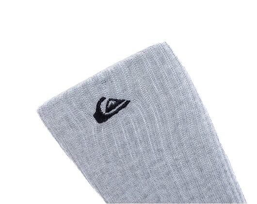 2 Paar Socken Quiksilver Basic Crew Socks White/Grey