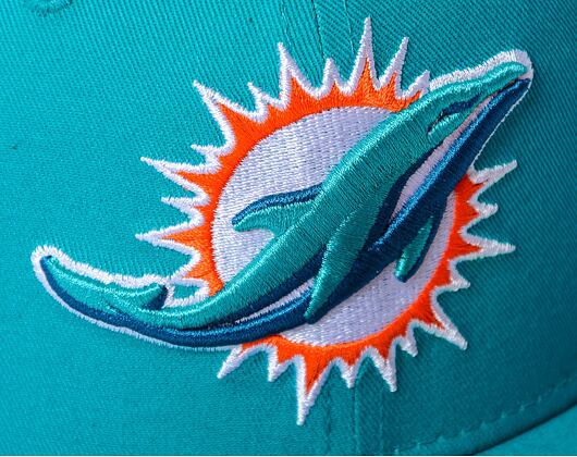 Kappi New Era - 59FIFTY - Miami Dolphins - Teamfarbe
