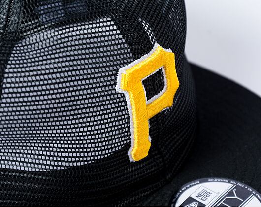 Kappe New Era - 9FIFTY Embroidered Mesh - Pittsburgh Pirates - Black
