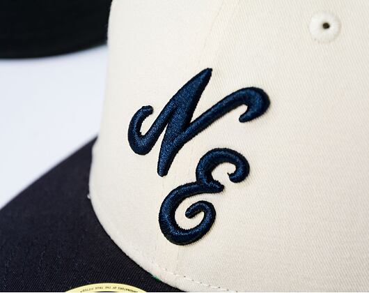 Kappe New Era - 59FIFTY Low Profile Branded Script - Beige