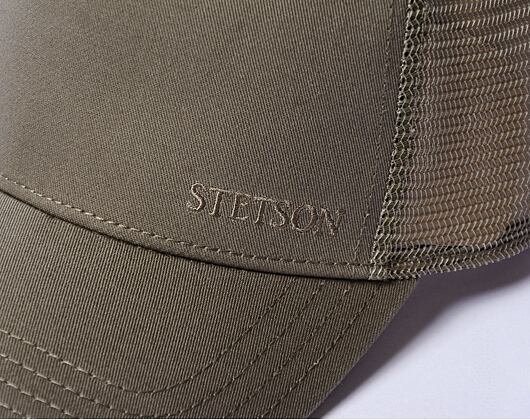 Kappe Stetson Trucker Cap Cotton Olive