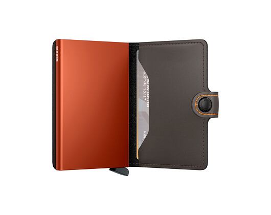 Geldbörse Secrid - Miniwallet - Matte - Truffle & Orange