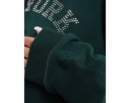 Damen Pullover New Era - Diamante Hoody - NY Yankees - Dark Green