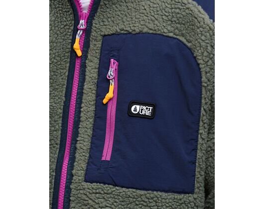 Pullover Picture Quilchena - Green Spray Dark Blue