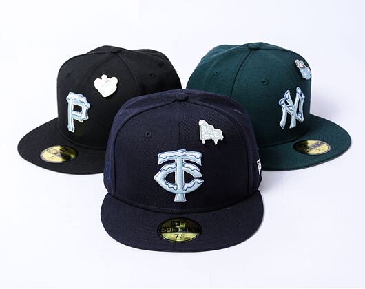 Kappe New Era - 59FIFTY "Wintertime Pin" - Minnesota Twins - Navy