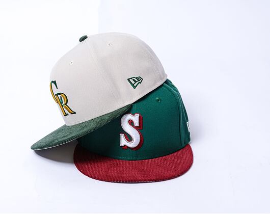 Kappe New Era - 59FIFTY MLB Contrast Cord - Seattle Mariners - Green