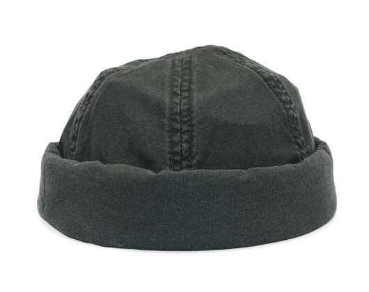 Mütze Stetson Docker Delave Organic Cotton Black