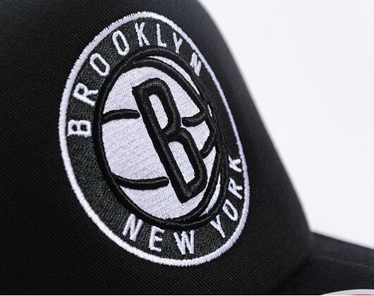Kappe Mitchell & Ness - Evergreen Trucker - Brooklyn Nets - Black