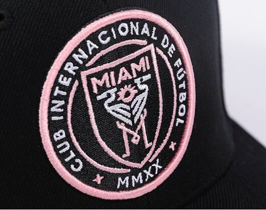 Schirmmütze Mitchell & Ness - MLS Team Ground 2.0 Pro Snapback - Inter Miami CF - Schwarz
