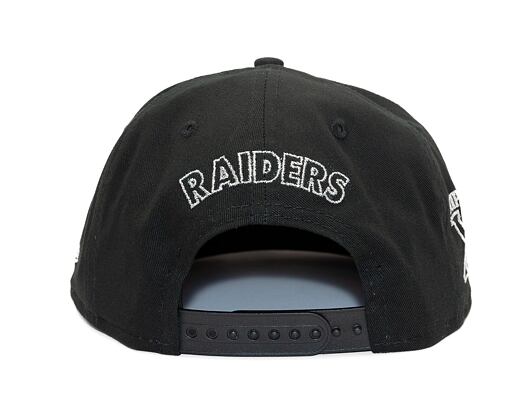 Kappe New Era - 9FIFTY NFL Metallic Outline - Las Vegas Raiders - Black