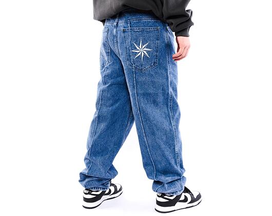 Hose Karl Kani TucStraight Leg Denim Pants vintage indigo