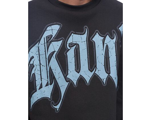 Pullover Karl Kani Kani Inside Out Crew dark grey/ light blue
