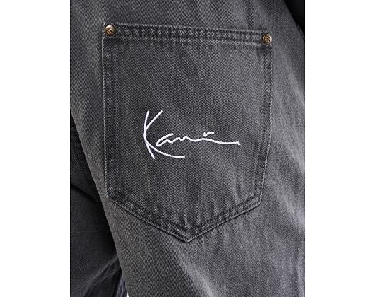Hose Karl Kani Small Signature Baggy Five Pocket Denim light grey