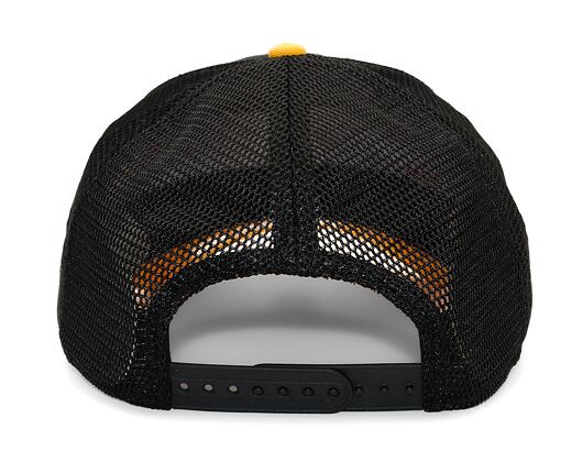 Kappe Fanatics - Boston Bruins - A/CAP Structured Adjustable Meshback - Black/Yellow Gold