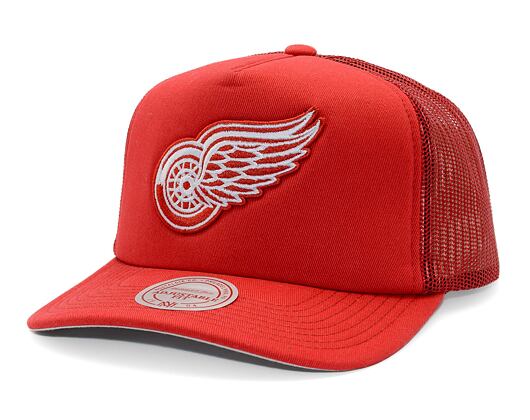 Kappe Mitchell & Ness - Evergreen Trucker - Detroit Red Wings - Red