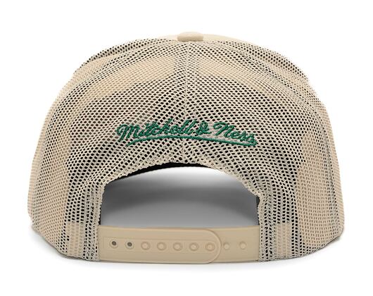 Kappe Mitchell & Ness - NHL Evergreen Trucker Vntg - Anaheim Ducks - Off White